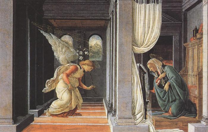 Sandro Botticelli Annunciation (mk36) china oil painting image